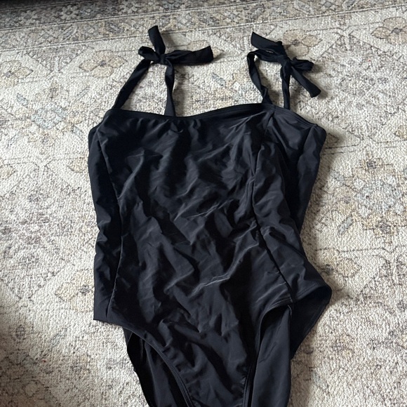 Set of Four Swimsuits in Striped, Blue, Black, and Red - Picture 9 of 14